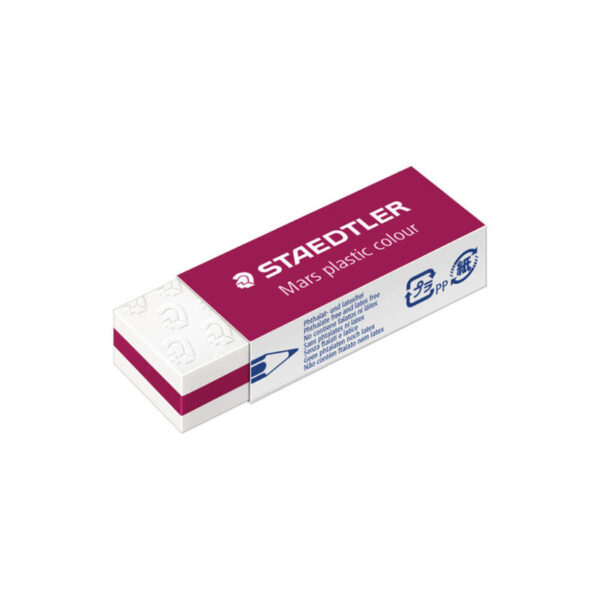 Borracha Staedtler Mars Plastic Colour Magenta para desenho técnico