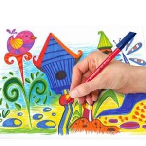 Marcadores Ponta Fibra Noris - 10 unidades - Image 3