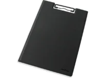 Capa Bloco A4 Com Mola Plástica Ambar Preto