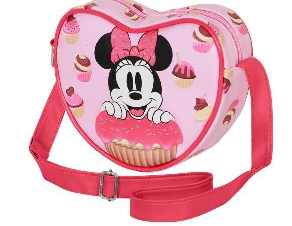 BOLSA DE CORAÇÃO CASUAL DISNEY MINNIE MUFFIN - Image 1