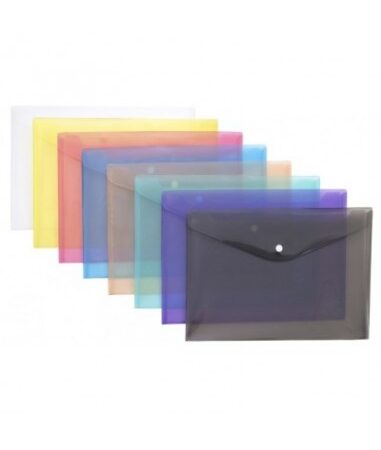 ENVELOPE DE PLÁSTICO A4 COM MOLA