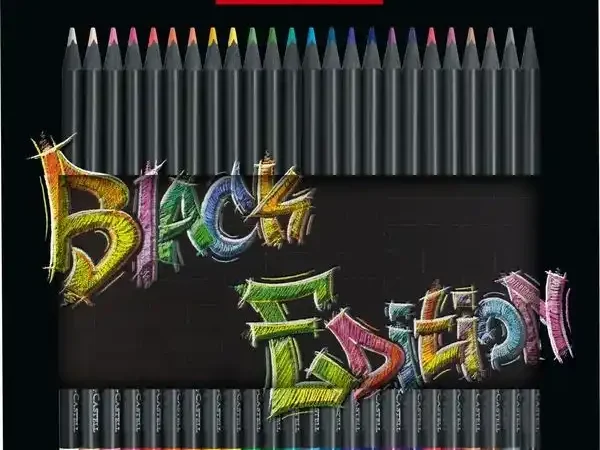 Lápis de cor Faber-Castell Black Edition 24 Unid - Image 1