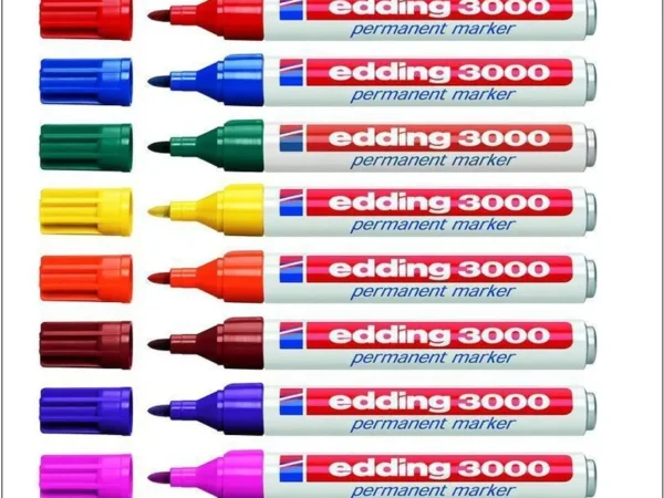 marcador-permanente-edding-3000-ponta-redonda