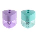 Afia Lápis com depósito, 2 furos