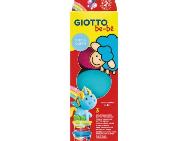 Pasta para Moldar Giotto com Glitter: 3 Potes - Image 1