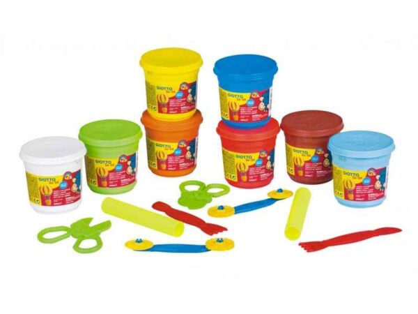 Conjunto Pasta Modelar Giotto Be-Be