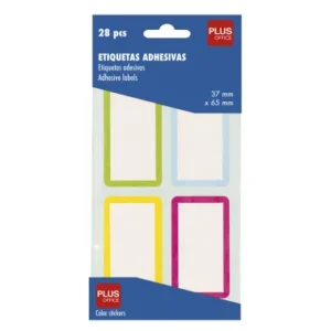 Etiquetas 37 mm x 65 mm