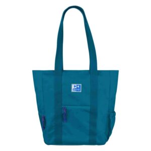 Saco Tiracolo Oxford B-Trendy Aqua 34X31X12Cm