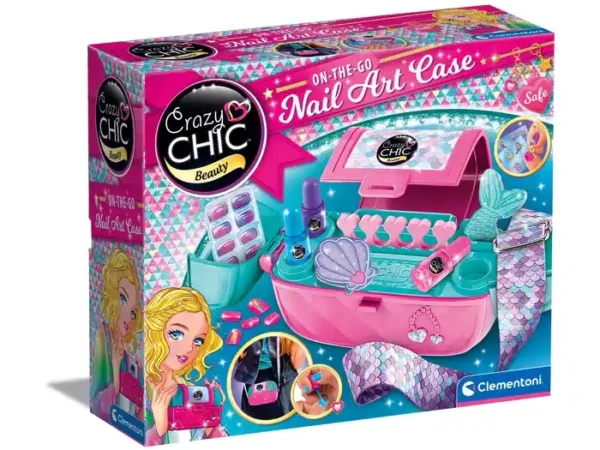 Crazy Chic Nail Art Case Clementoni - Image 1