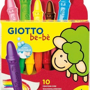 Lápis de Cera Giotto Be-Bè - 10 Unidades - Image 1