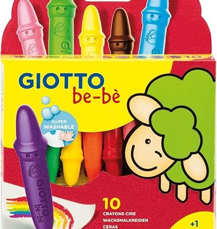 Lápis de Cera Giotto Be-Bè - 10 Unidades - Image 1