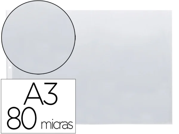 MICA A3 80 MICRONS CRISTAL COM ABERTURA SUPERIOR