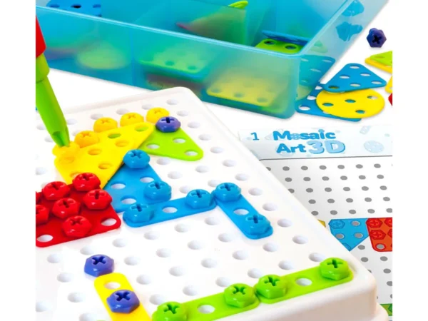 Jogo de construção de arte em mosaico 3D - Image 3