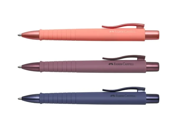 Caneta esferográfica Faber Castell Polyball Bordeaux XB
