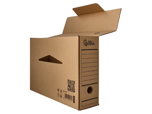 CAIXA PARA ARQUIVO MORTO A4 CARTAO RECICLADO 325GR - Image 2