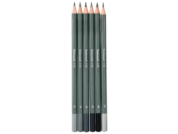 LÁPIS DE DESENHO CAIXA 6 UNIDADES DUREZAS SORTIDAS CERTIFICADO FSC - Image 4