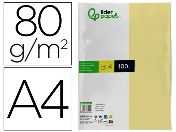 PAPEL DE COR LIDERPAPEL DIN A4 80 GR - Image 1