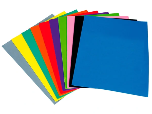 Folha de borracha EVA Liderpapel para artesanato