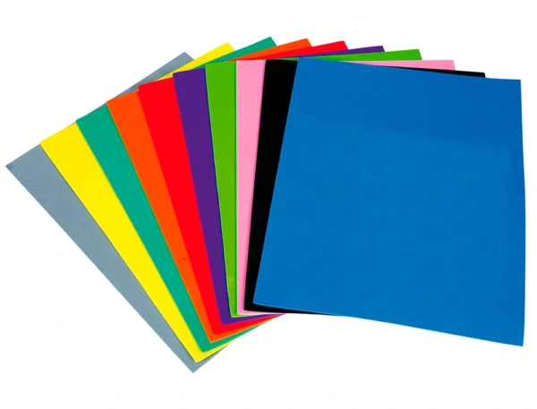 Folha de borracha EVA Liderpapel para artesanato