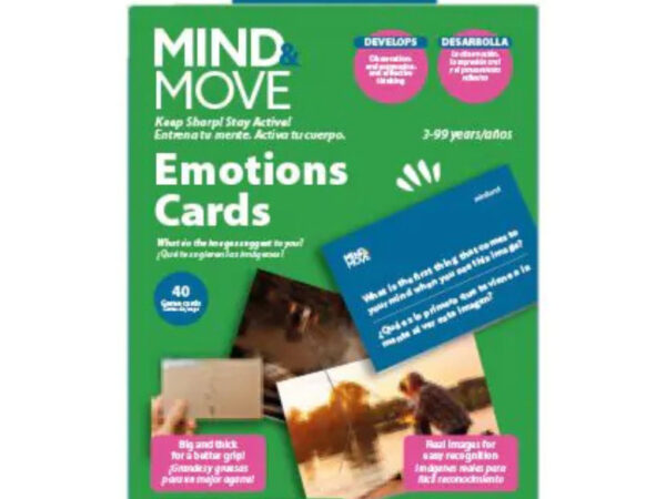Descubra o Emotions Cards: baralho terapêutico com imagens reais para desenvolver inteligência emocional em sessões de psicologia e fonoaudiologia.