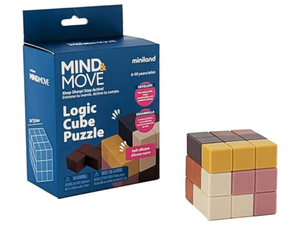 Cubo Lógico 3D para reabilitação cognitiva e coordenação motora