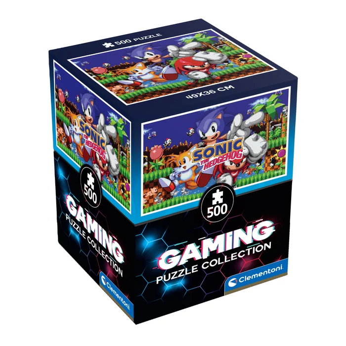 PUZZLE CUBO SONIC - 500 PEÇAS - Papelaria Veloso