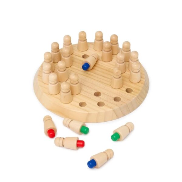 Memo Colors jogo de madeira para terapia ocupacional