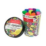 Marcadores de texto Faber-Castell 1546 Ice Cream, cores neon, conjunto de 10