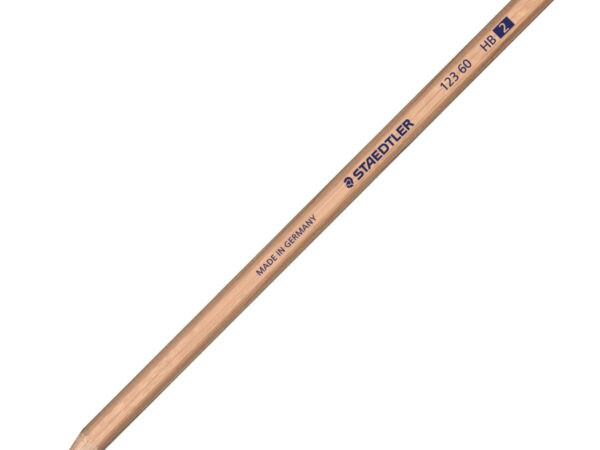 Lapis de grafite Staedtler HB 2 de madeira natural sextavado