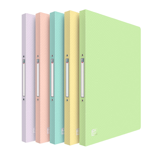 Dossier A4 Oxford Urban Pastel cores variadas