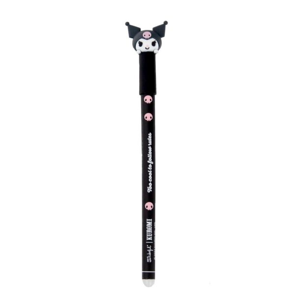 Caneta apagável azul personagem burro Bo-Bo