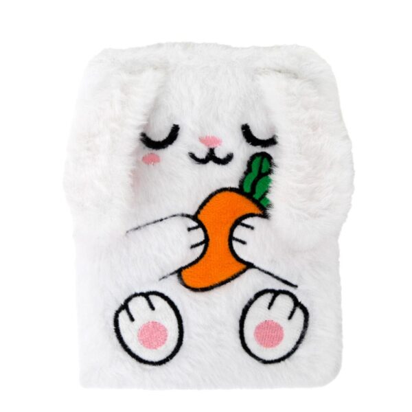 Caderno peluche amarelo em formato de pintainho tamanho A6 Caderno peluche amarelo em formato de pintainho tamanho A6