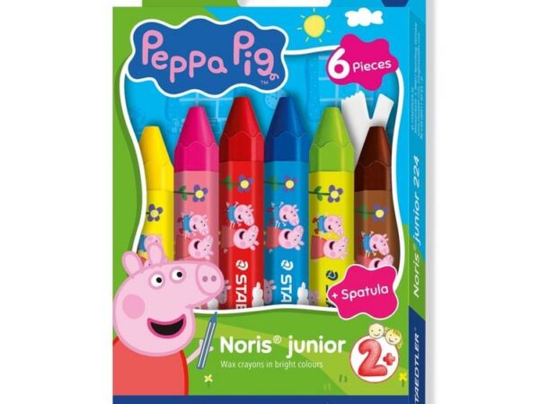 Lápis de cera Noris® Junior Peppa Pig