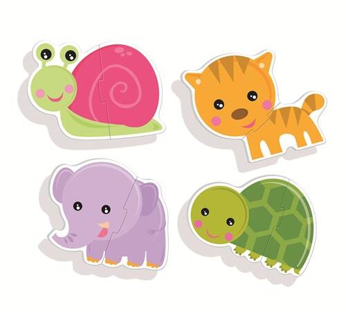 Puzzle de animais Diset Formbaby para bebés de 2 anos