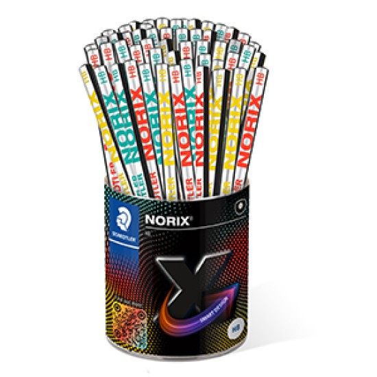 Lápis Noris gama 10+ em madeira reciclada resistente à quebra