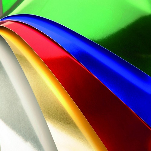 Cartolina metálica Liderpapel 235g 50x65 cm para trabalhos manuais