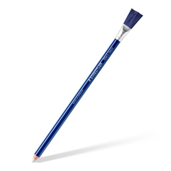 Lápis Borracha Staedtler Mars Rasor com pincel para desenho de precisão