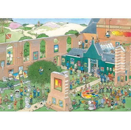 Puzzle Jan Van Hassteren - Comic - 2000 PEÇAS - Image 2