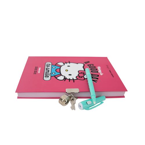 Diário Secreto Hello Kitty Mr Wonderful caneta magica invisivel