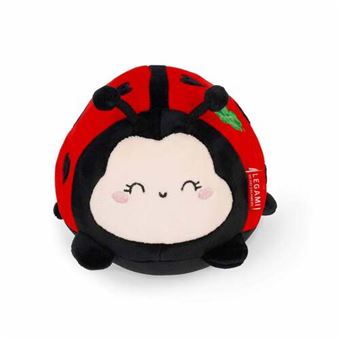 Peluche Joaninha Legami Super Soft de 15cm vista de frente