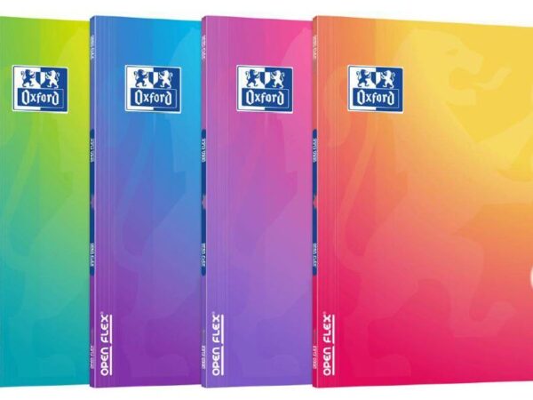 Caderno Oxford Open Flex: Flexibilidade e Alta Durabilidade
