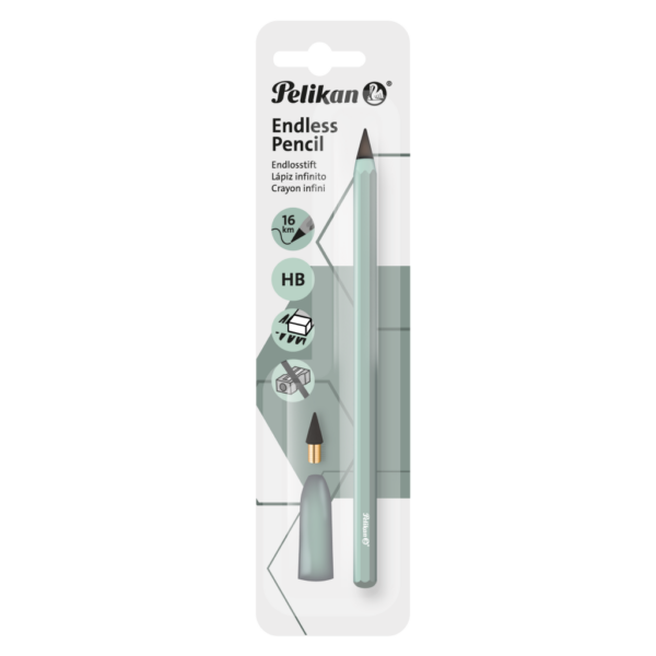 4006144101845 Lápis Infinito Pelikan Endless Pencil Cinzento