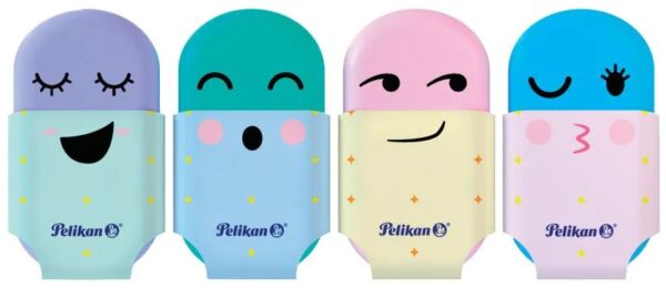 Borracha Pelikan Squeezy You Ergonómica e Colorida