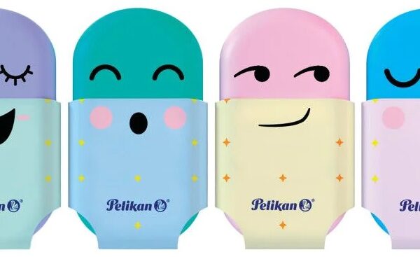 Borracha Pelikan Squeezy You Ergonómica e Colorida