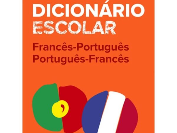 Capa do Dicionário Escolar de Francês da Porto Editora