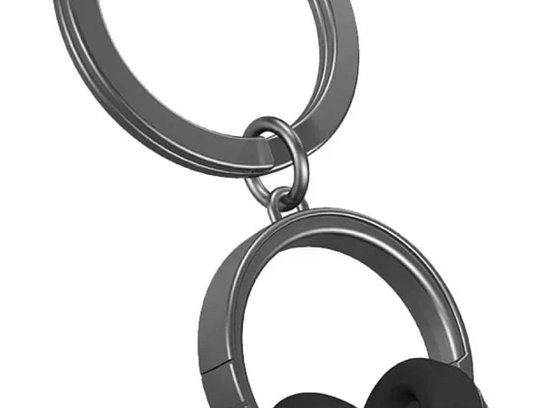 Compre o porta chaves headphones da marca meta[l]morphose. Design detalhado em metal cromado com argola de aço resistente. O presente ideal para os amantes de música!