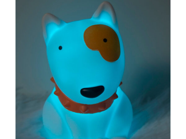 Efeito de mudança de cor LED da Luz de Presença Mini Cão Dhink.