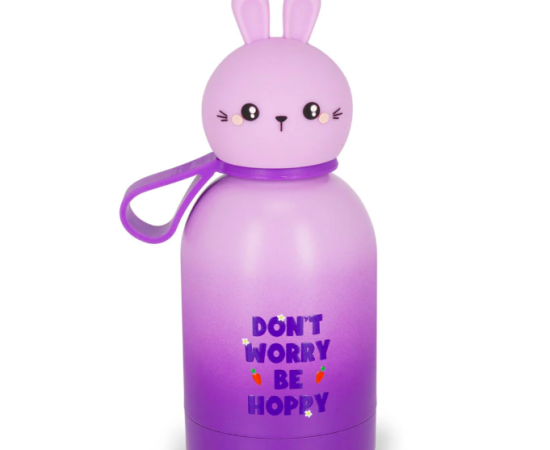 Mantém as bebidas à temperatura ideal com a Garrafa Térmica Legami Bunny. Além de um design fofo de coelho, conserva o calor por 12h. Compra a tua agora!