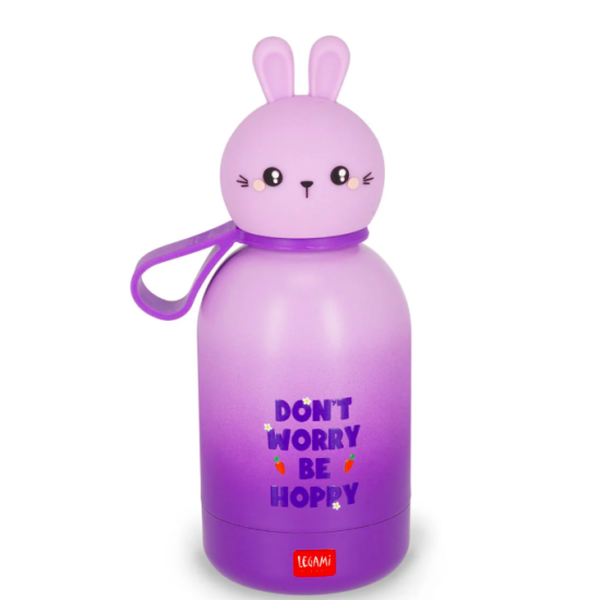 8052694039790 Mantém as bebidas à temperatura ideal com a Garrafa Térmica Legami Bunny. Além de um design fofo de coelho, conserva o calor por 12h. Compra a tua agora!