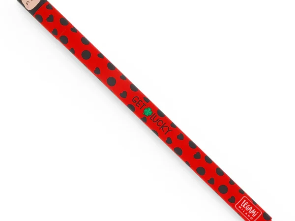 Escreve e apaga sem erros com a Caneta Apagável Legami Joaninha. Além de ter tinta vermelha termossensível, o seu design é único. Aproveita e compra já a tua!